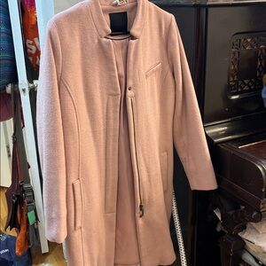 IMITZ Denmark Pink Soon Blend Coat. Pink. Stunning. Dry Cleaned